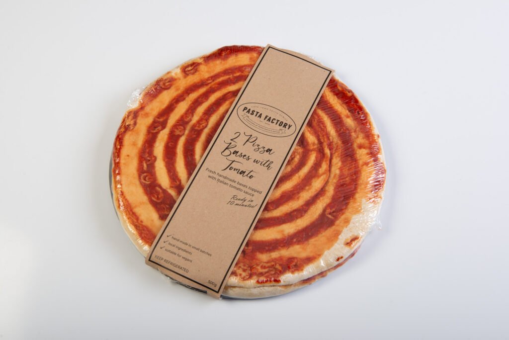 2 x Pizza Bases with Tomato