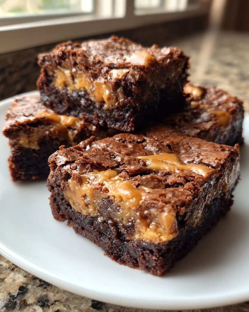Salted Caramel Brownie Box