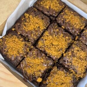 Biscoff Brownie Box