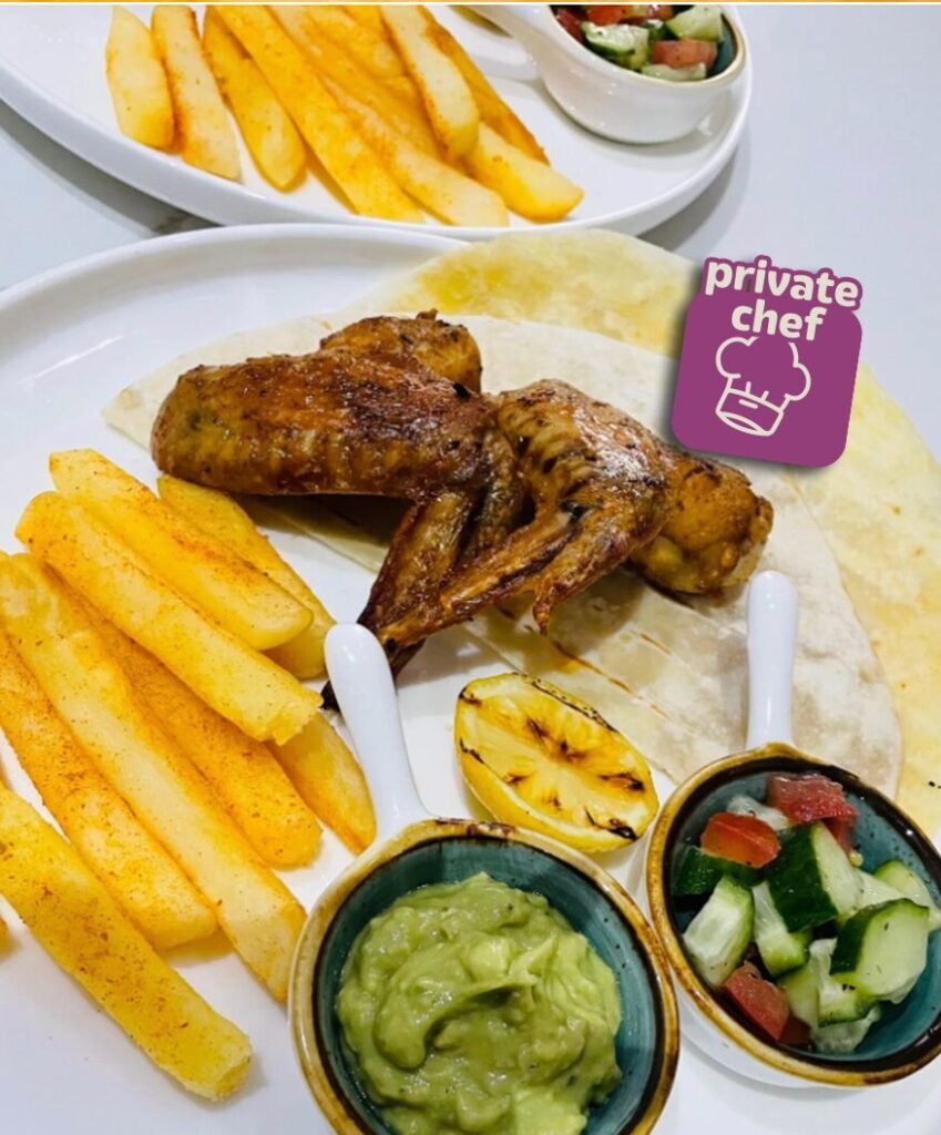 Greek-style Grilled Chicken Wings