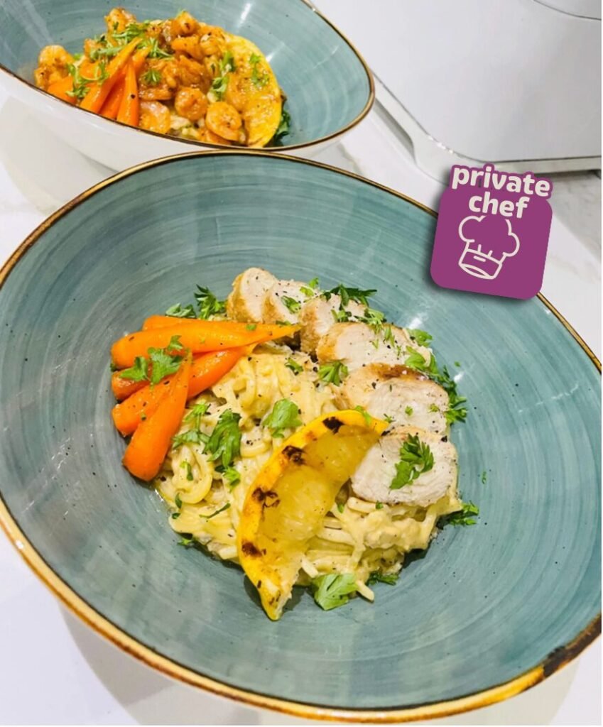 Creamy Basil Pesto Pasta with Grilled Chicken