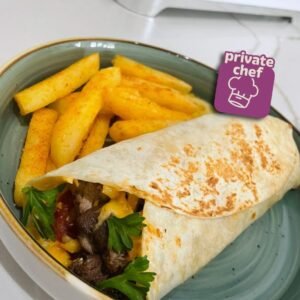 Grilled Steak-and-Cheese Wrap