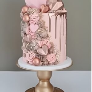 A Decadent Custom Design Cake