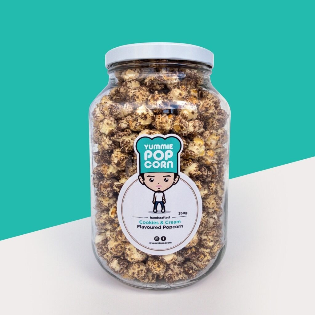 Cookies and Cream Popcorn 350g