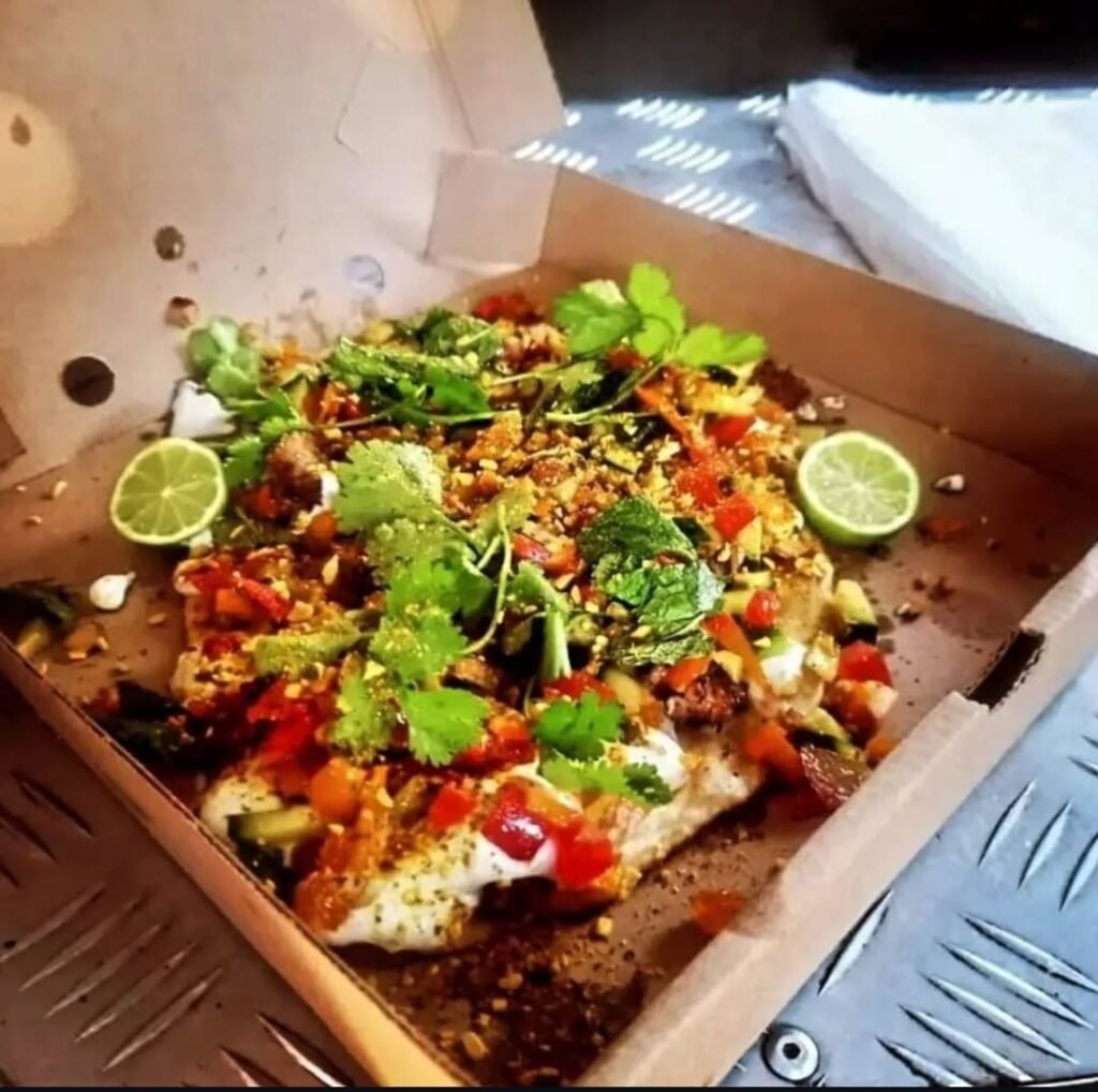 Moroccan Mayhem Flatbread