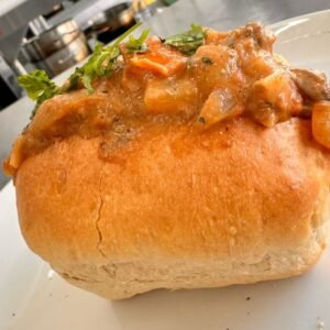 Peri Peri chicken bun