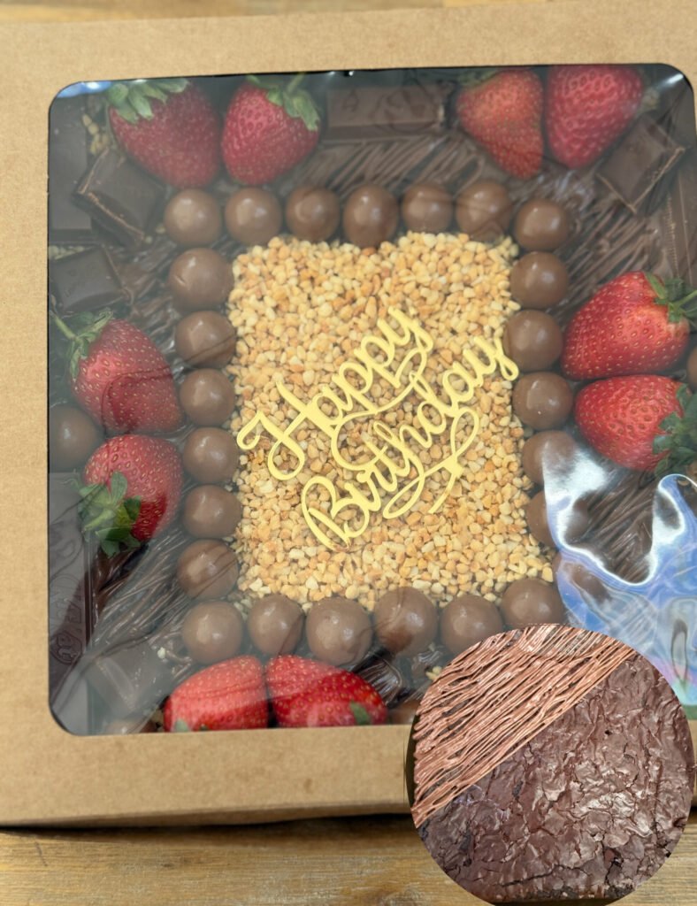 The Perfect Crinkle top Fudgy Brownie Cake