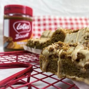 Biscoff Stuffed Blondie
