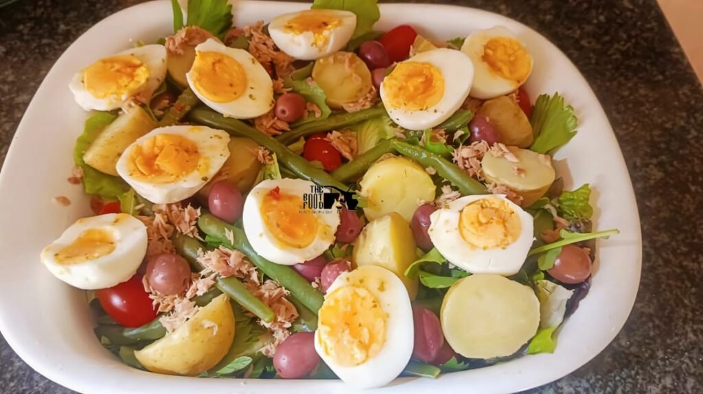 Winter Niçoise salad