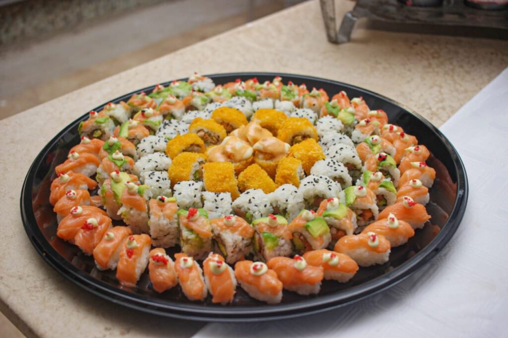 High Rise Salmon Platter 96pc