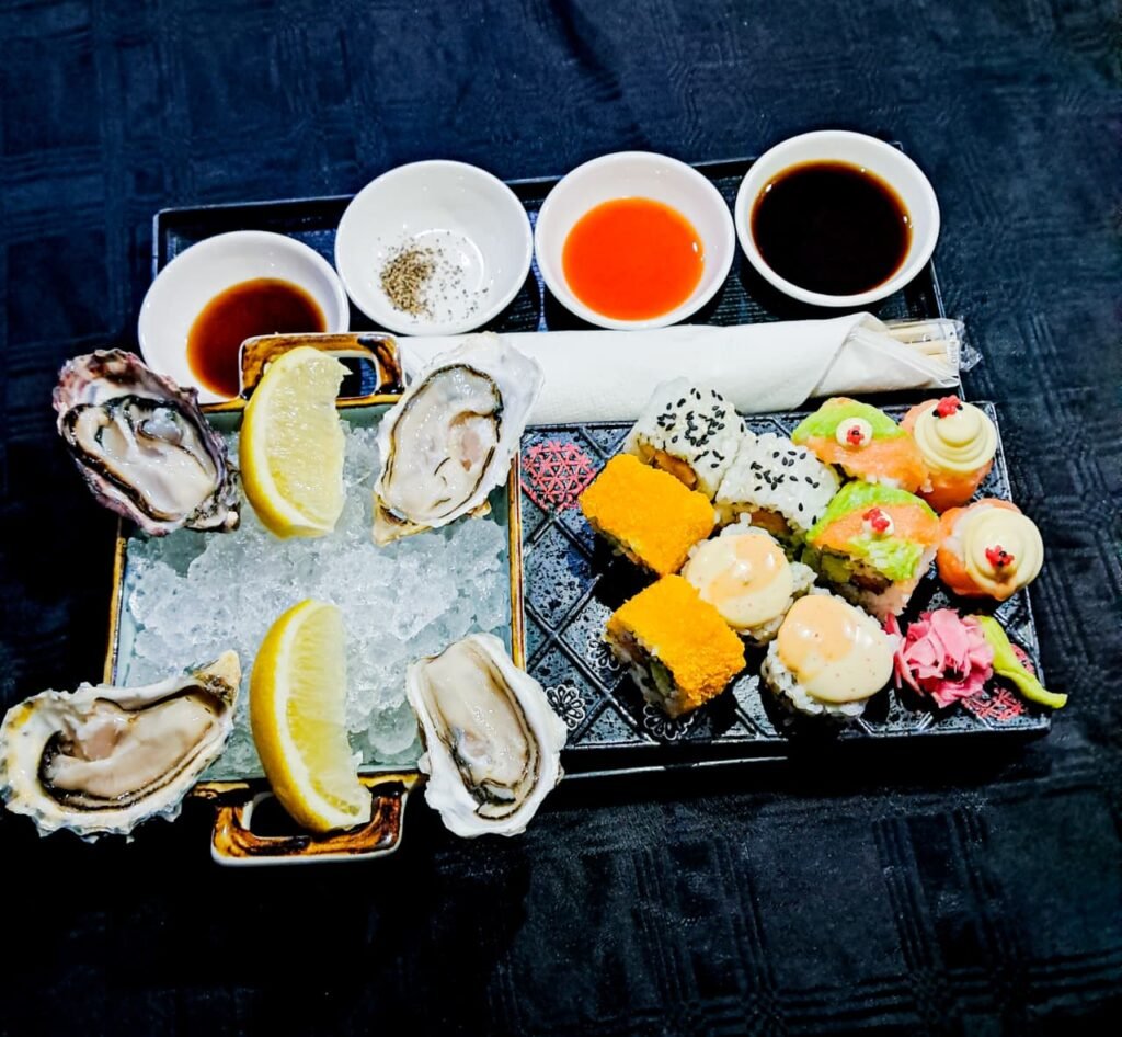 Sushi n Oysters Combo