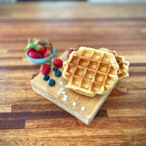 Vegan “Chunky” waffle x2