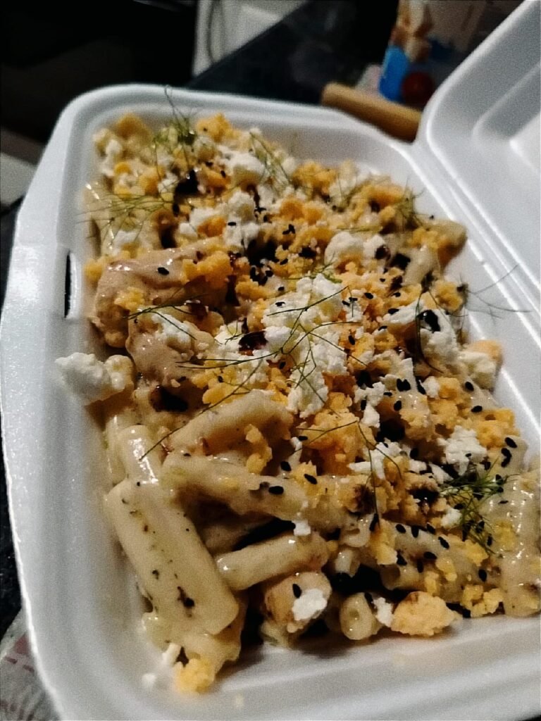 Creamy chicken and macaroni