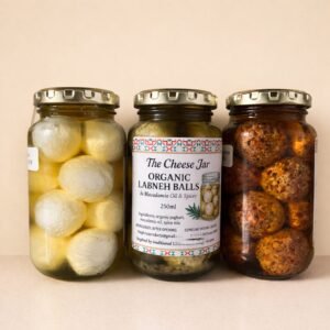 Labneh Cheese Ball Jar