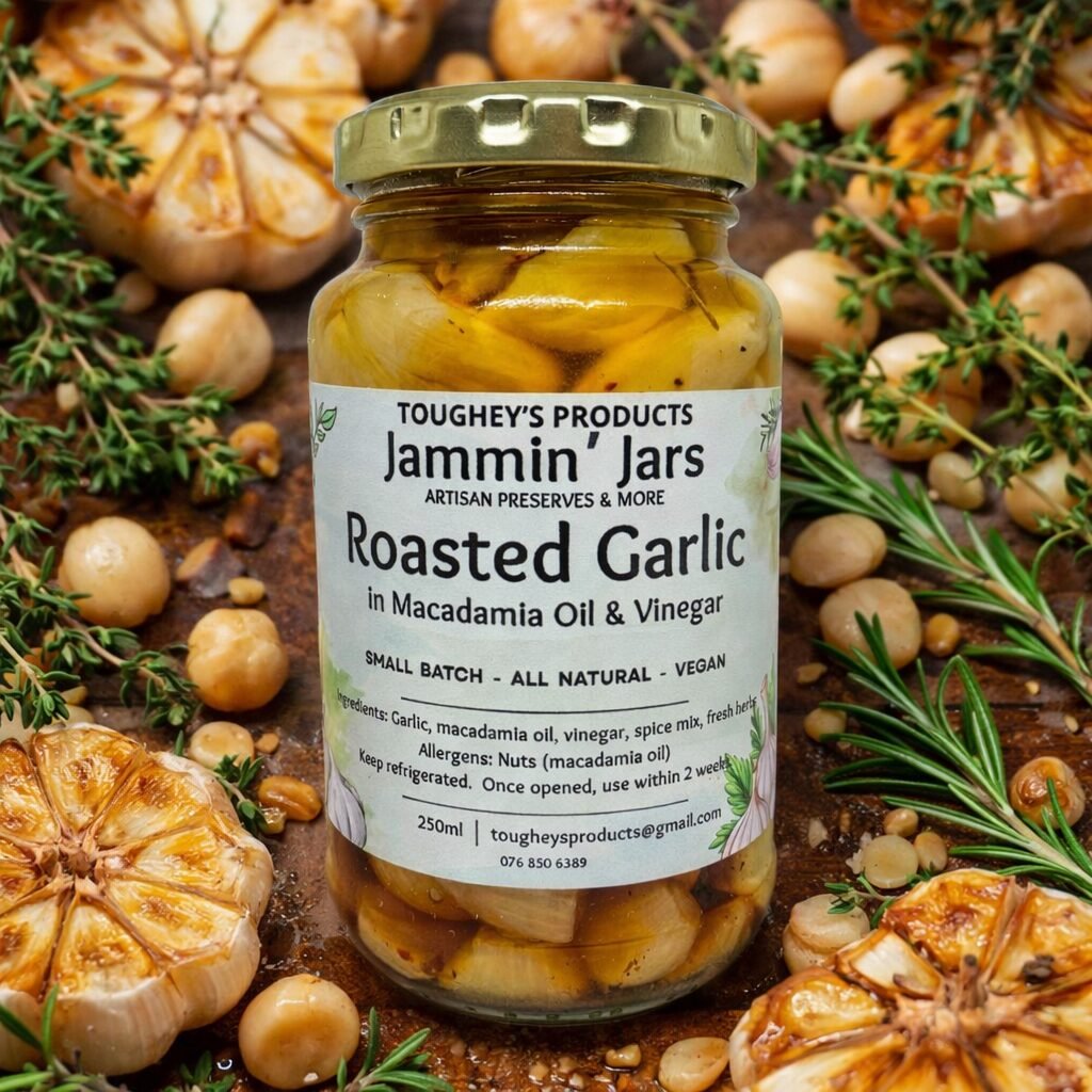 Roasted Garlic In Macadamia Oil