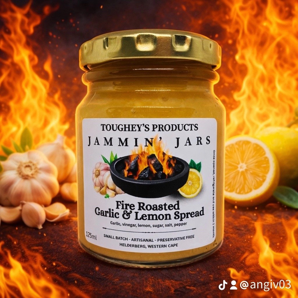 Fire Roasted Garlic and Lemon Spread