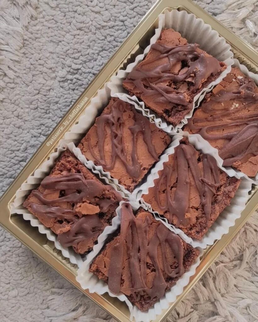 Triple Choc Brownies