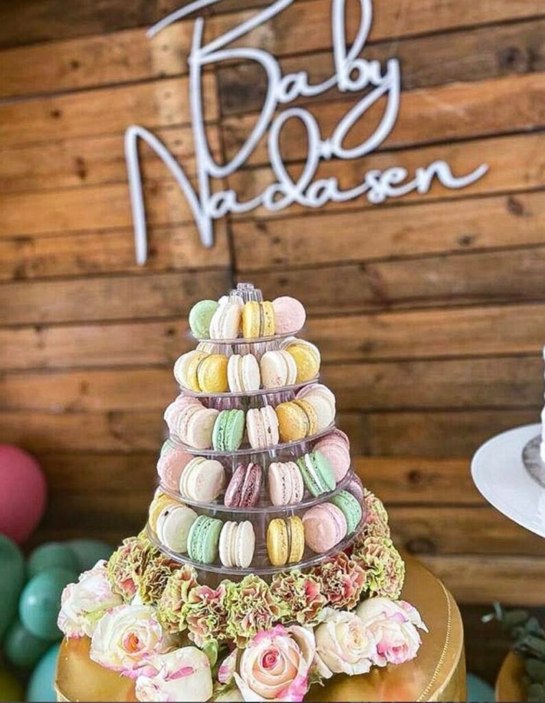 Macaron tower