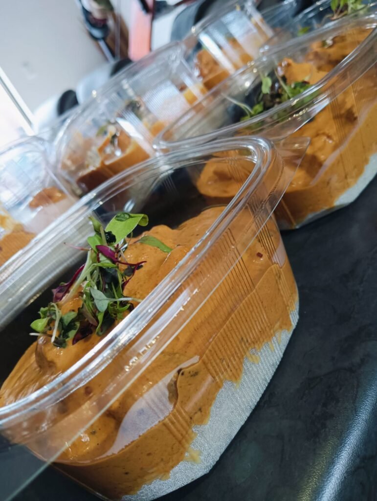 Chargrilled Butter chicken with basmati rice