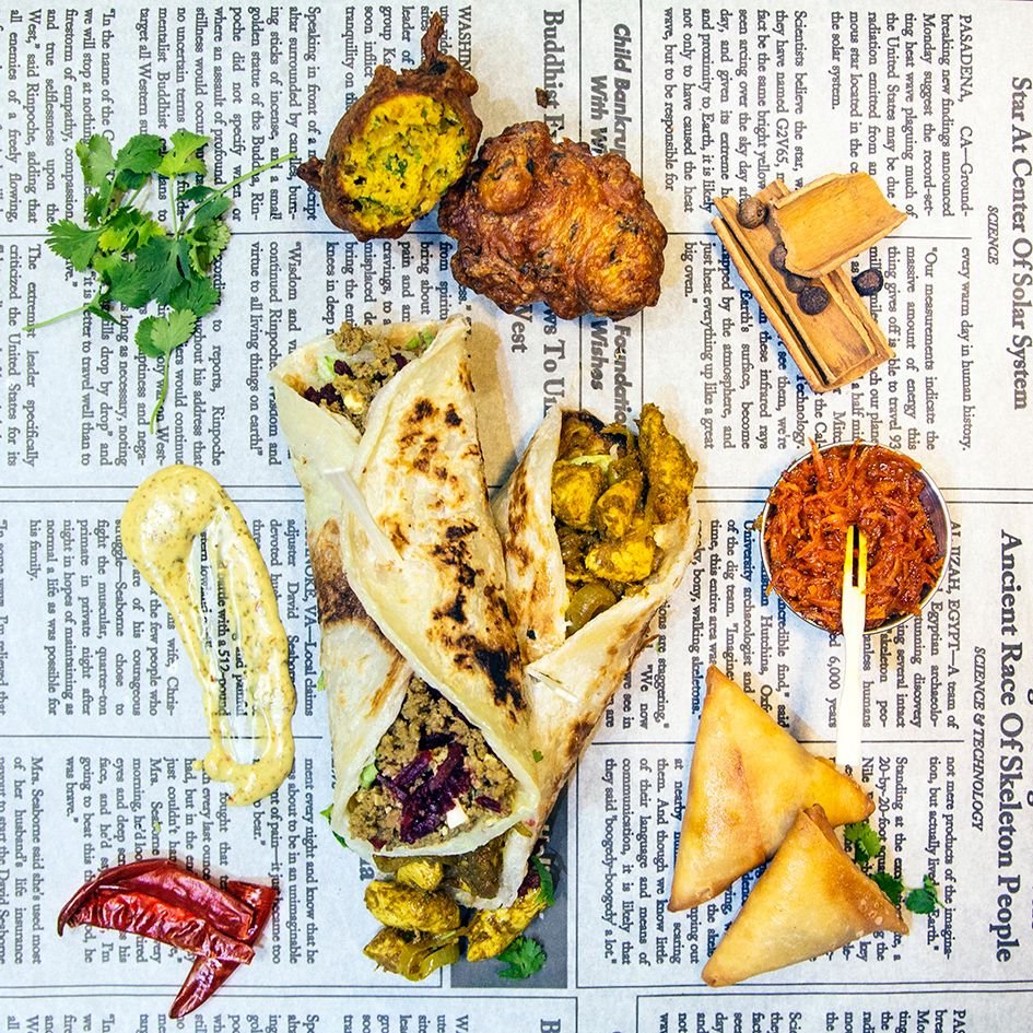 Masala Steak Paratha