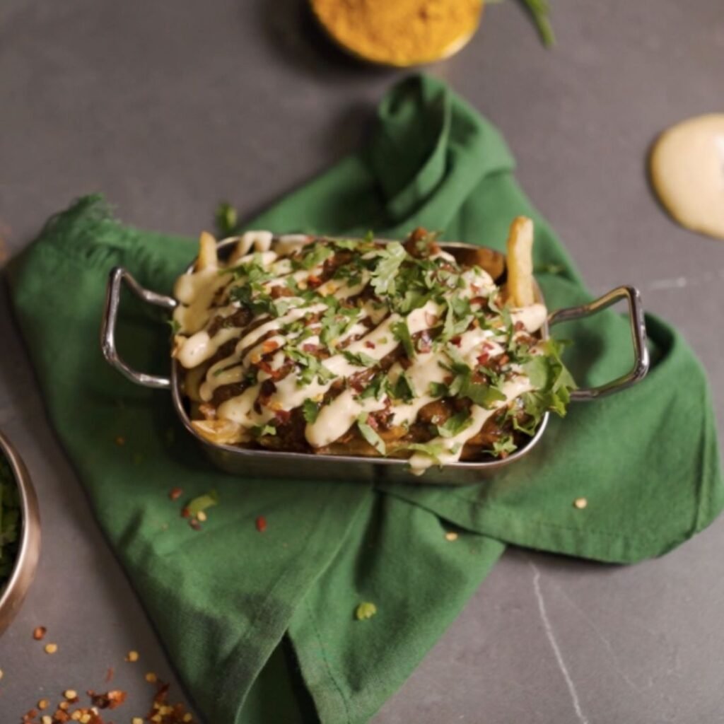 Masala Steak Loaded Fries