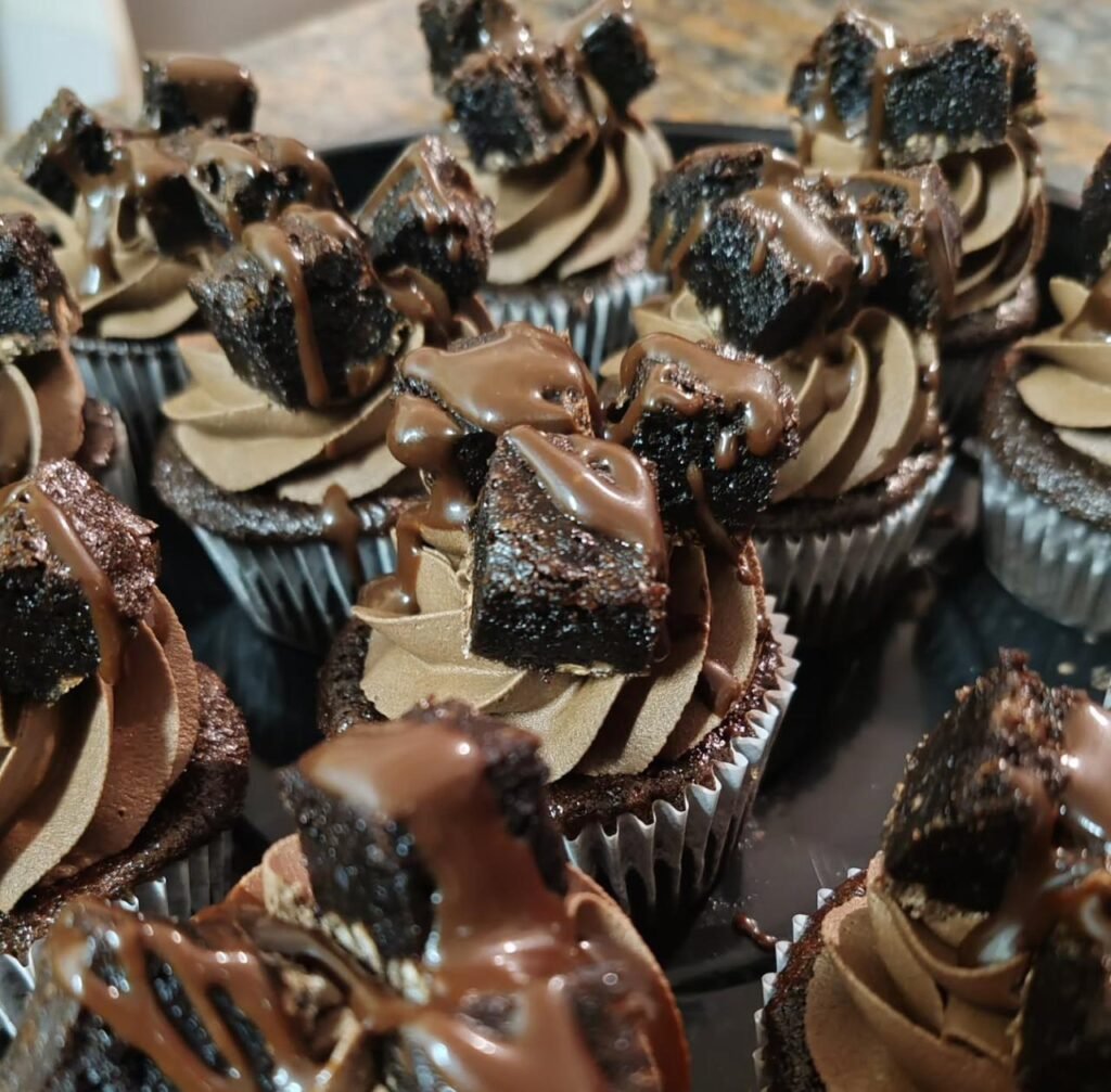 Chocolate Brownie Cupcakes