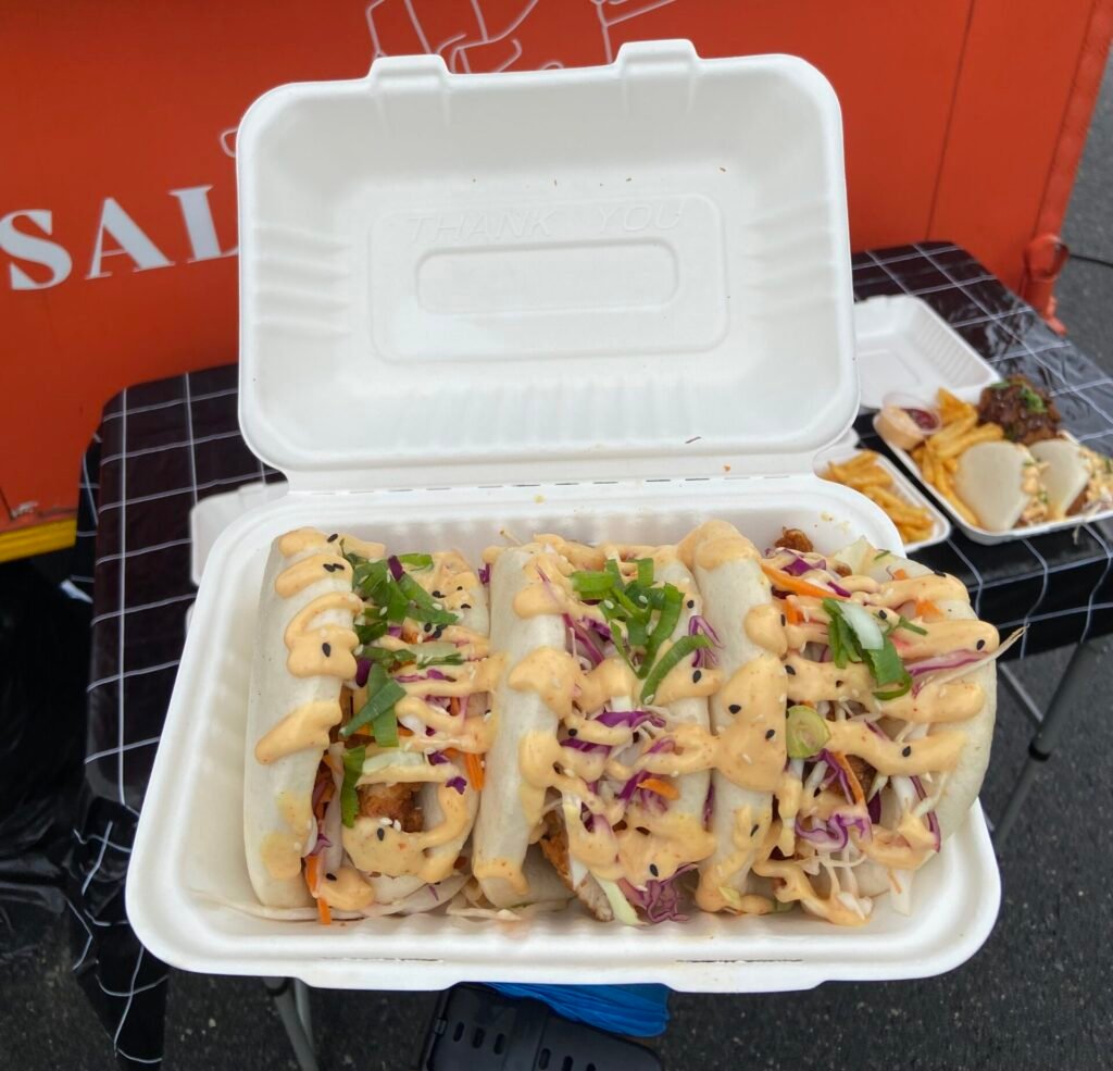 Korean Fried Chicken Bao