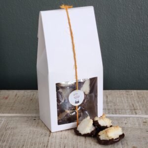 Coconut Kisses With Dark Chocolate