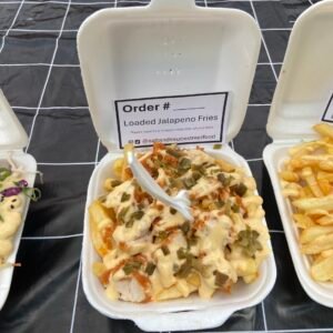 Loaded Jalapeno Fries with Chicken Bites